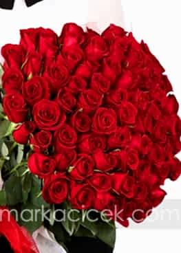 Bir Kucak Mutluluk 101 Kırmızı Gül