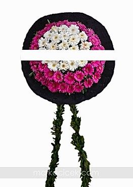 Pembe Beyaz Cenaze Çelengi