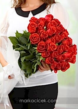 31 Kırmızı Gül Buketi